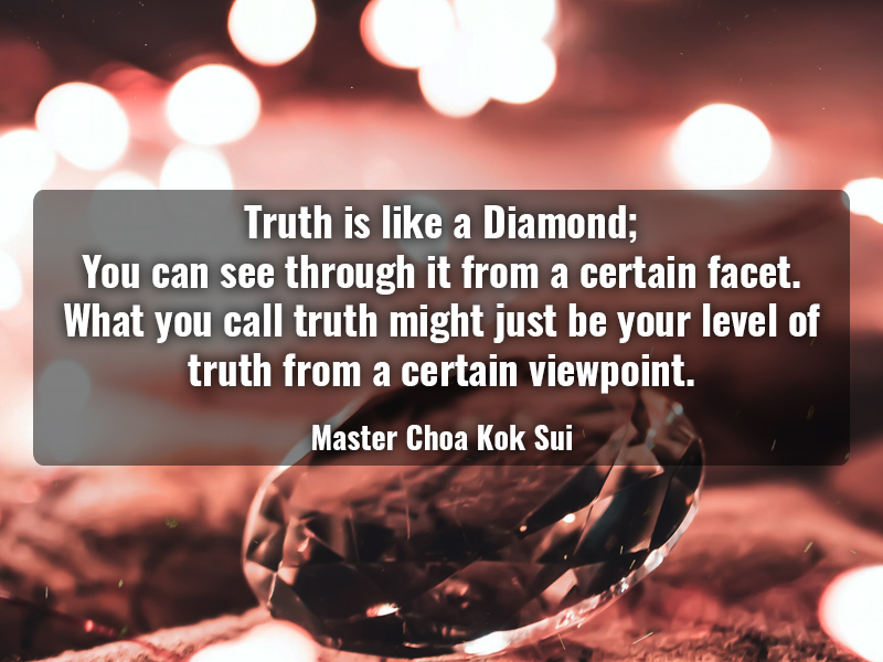 Mcks Quote - Truth is like a Diamod